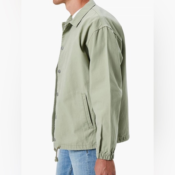 Men’s Forever 21 Good Times Bad Times Graphic Coach Jacket Size Small - Picture 3 of 5